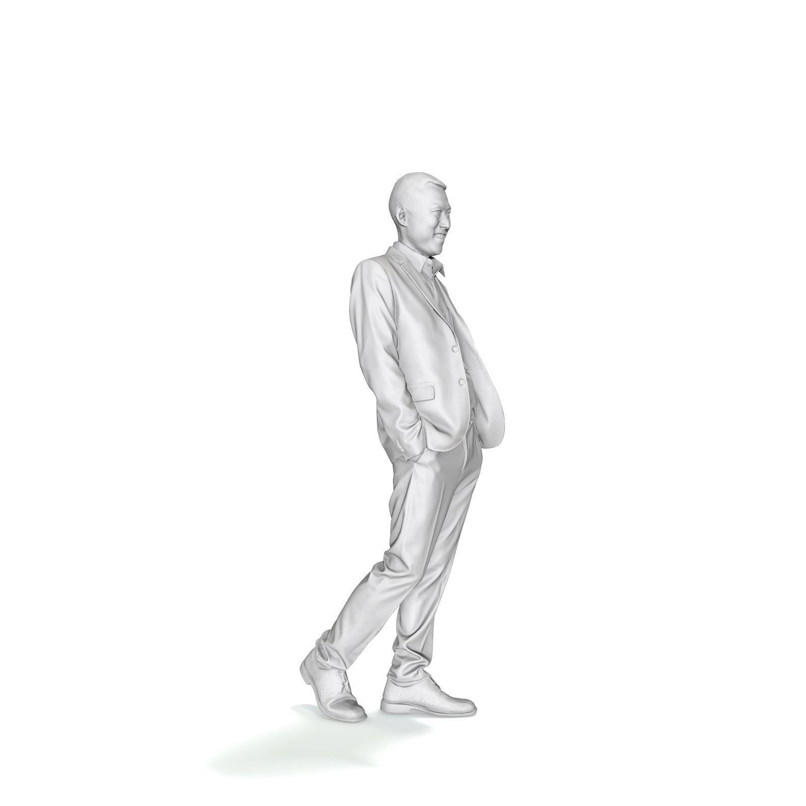 Smiling Man with Grey Suit BMan0322-HD2-O01P01-S 3D model_26