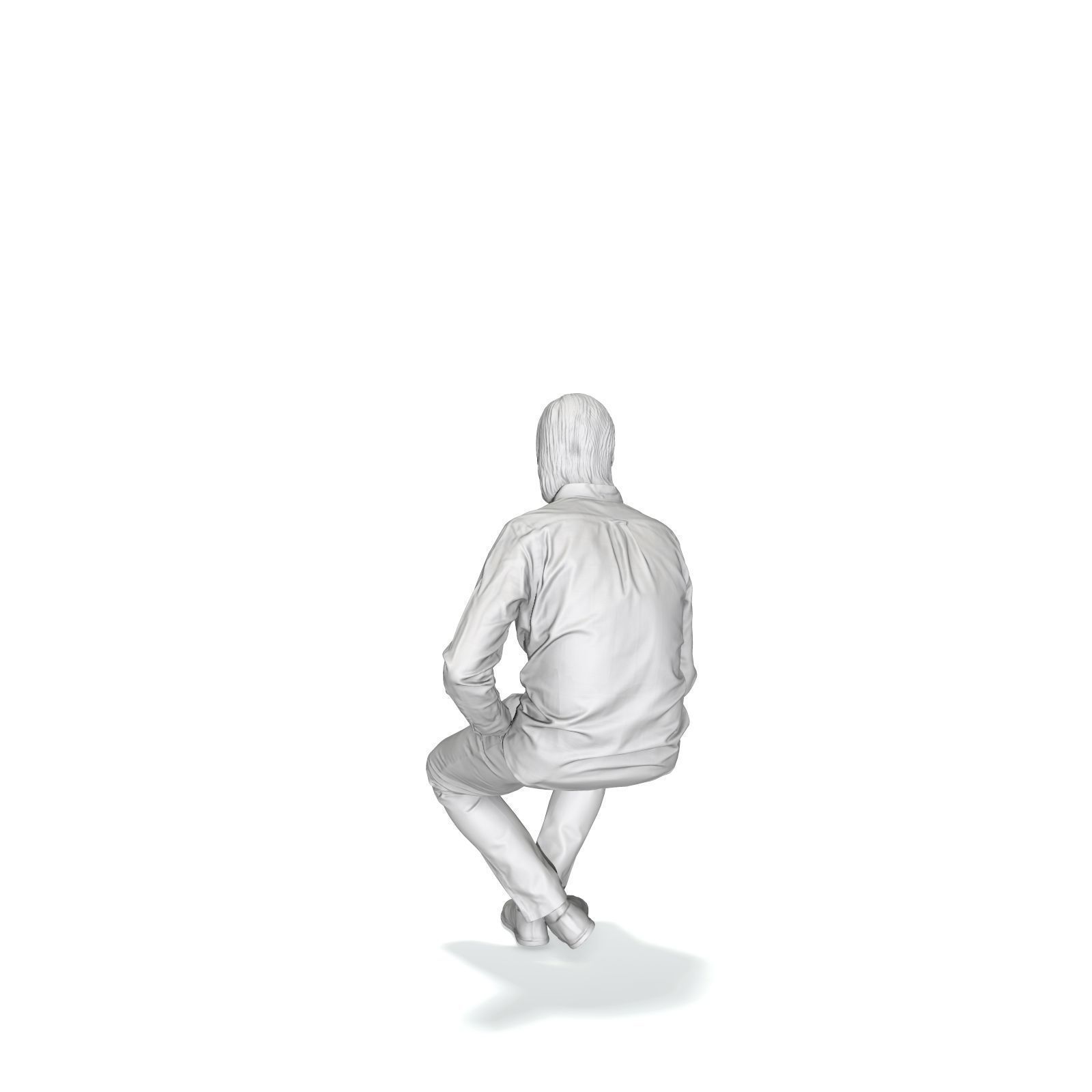 Sitting Serious Man with Brown Pants CMan0330-HD2-O02P01-S 3D model_53