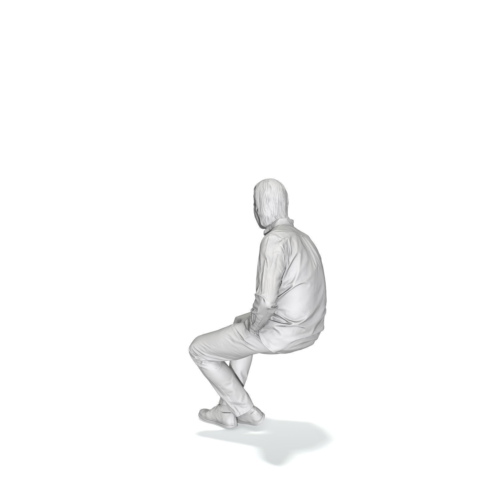 Sitting Serious Man with Brown Pants CMan0330-HD2-O02P01-S 3D model_34