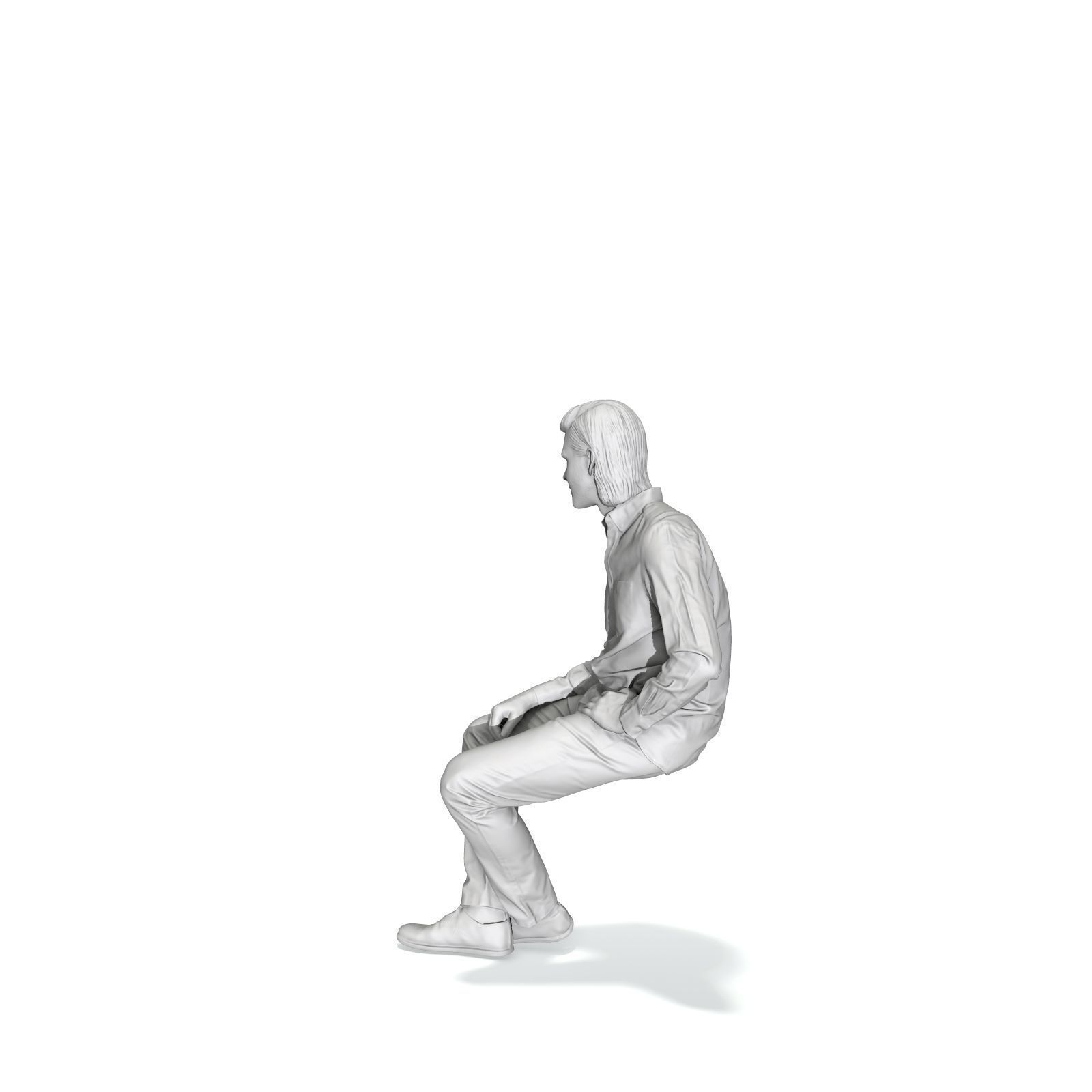 Sitting Serious Man with Brown Pants CMan0330-HD2-O02P01-S 3D model_51