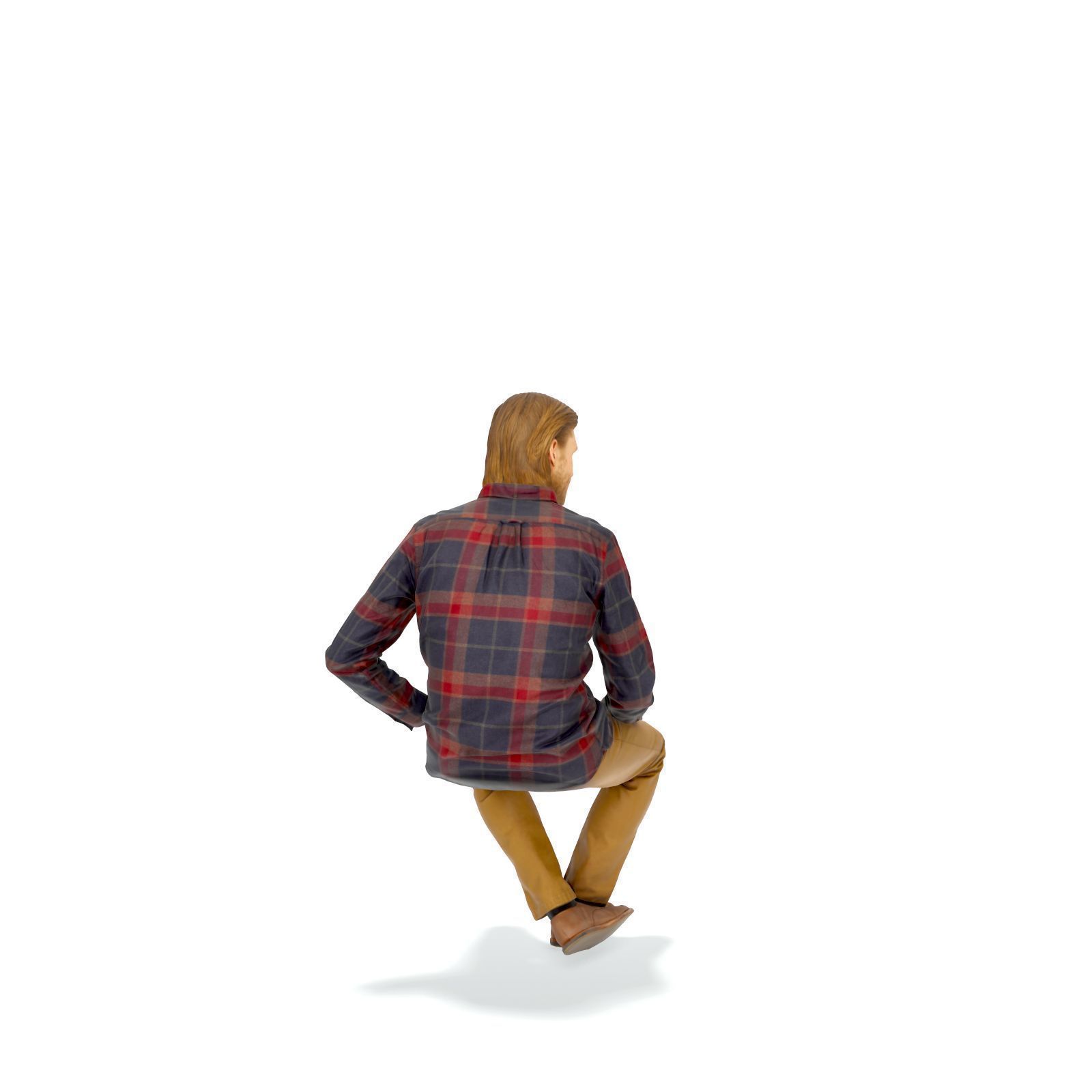 Sitting Serious Man with Brown Pants CMan0330-HD2-O02P01-S 3D model_48
