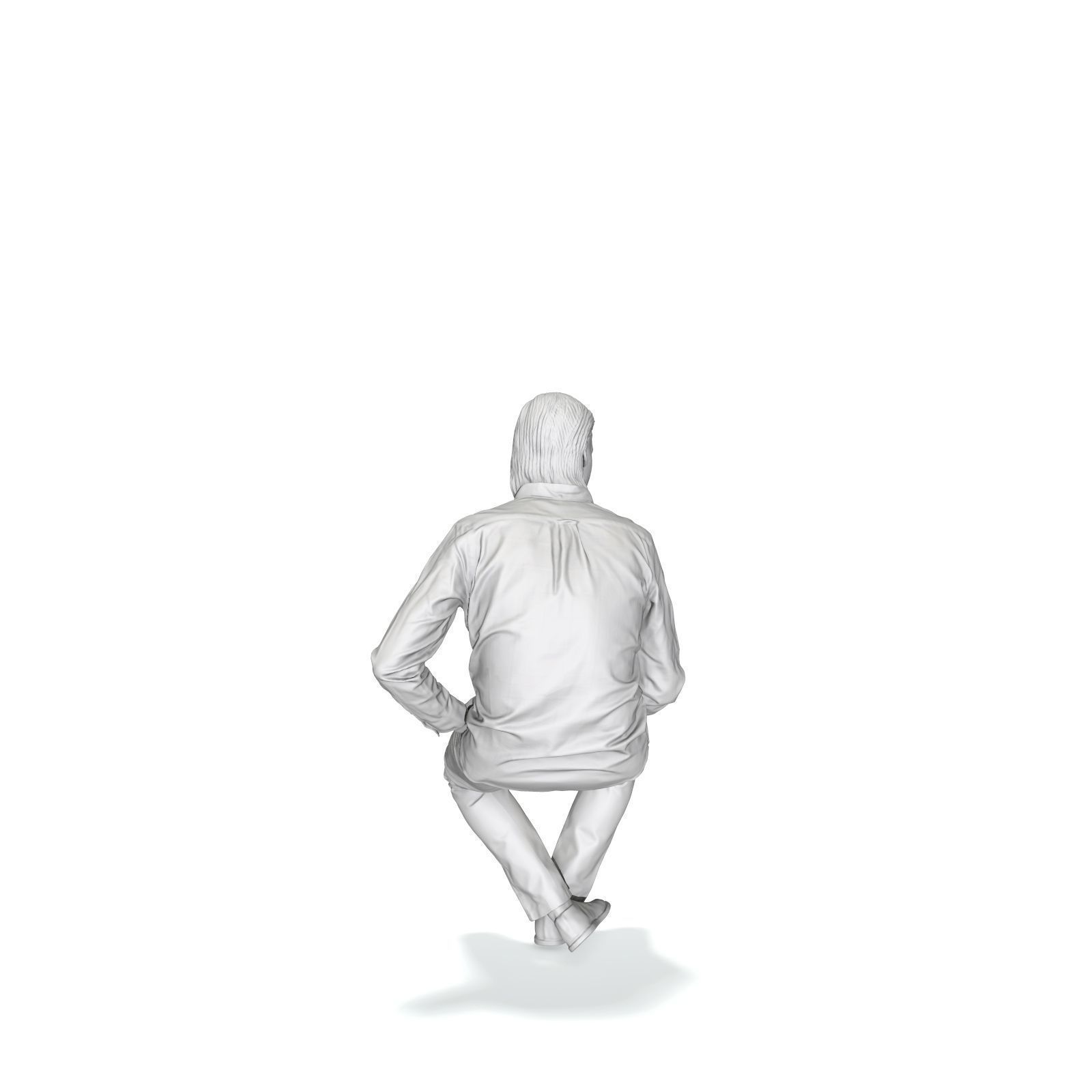 Sitting Serious Man with Brown Pants CMan0330-HD2-O02P01-S 3D model_68