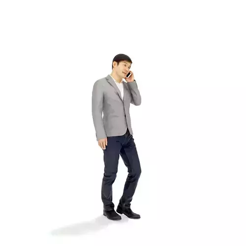 Man Talking on the Phone CMan0320-HD2-O04P01-S