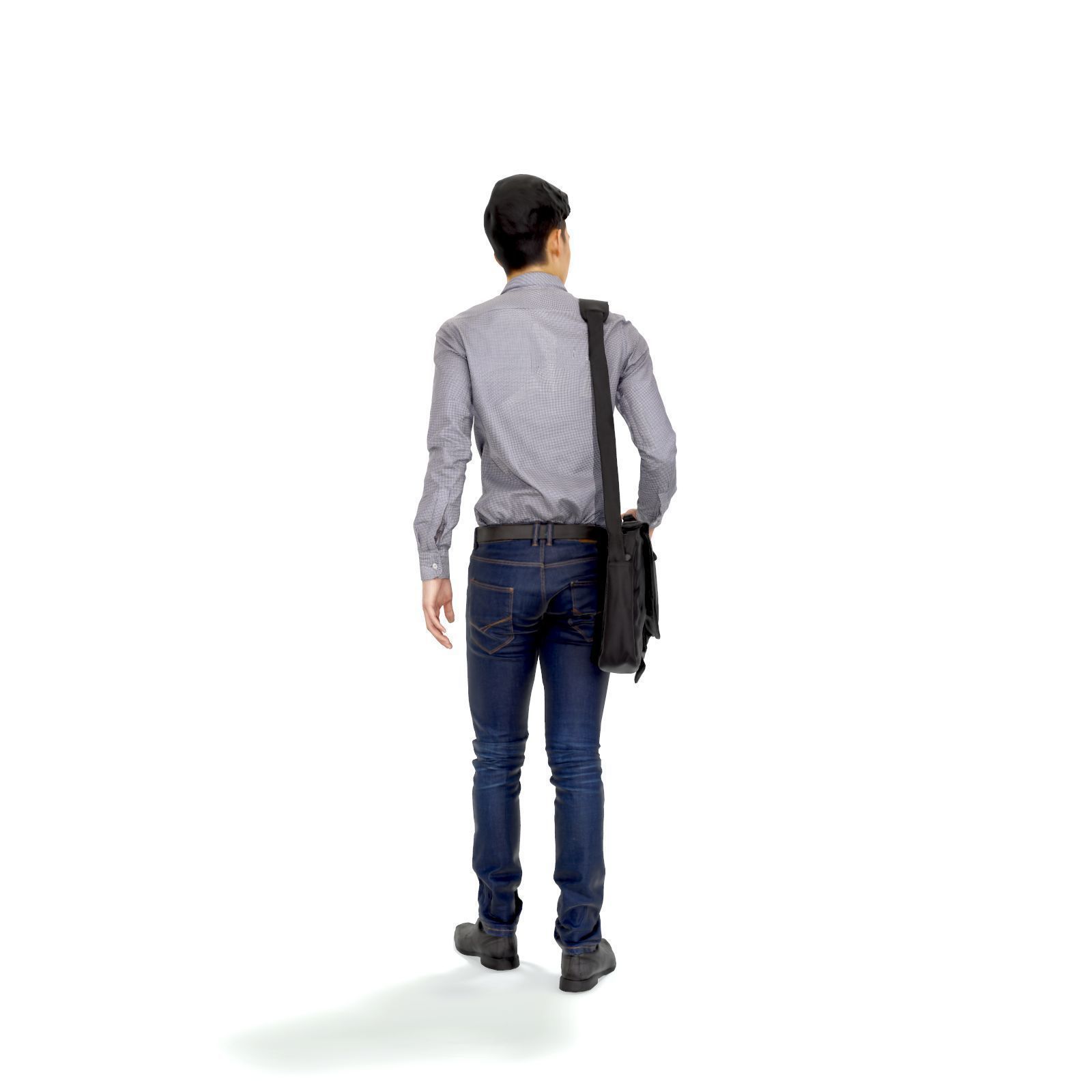 Business Man with Laptop Bag CMan0317-HD2-O02P01-S 3D model_36