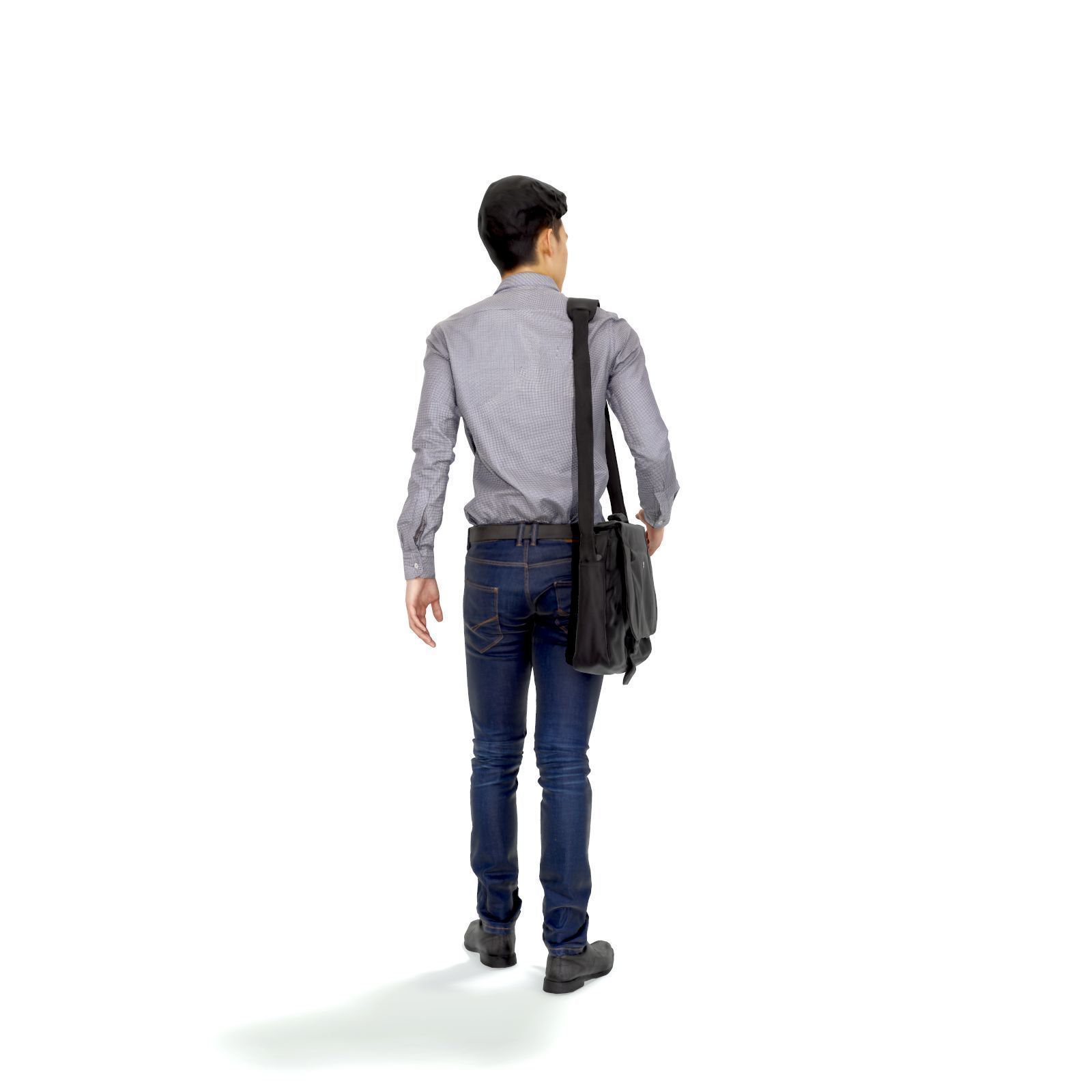 Business Man with Laptop Bag CMan0317-HD2-O02P01-S 3D model_70