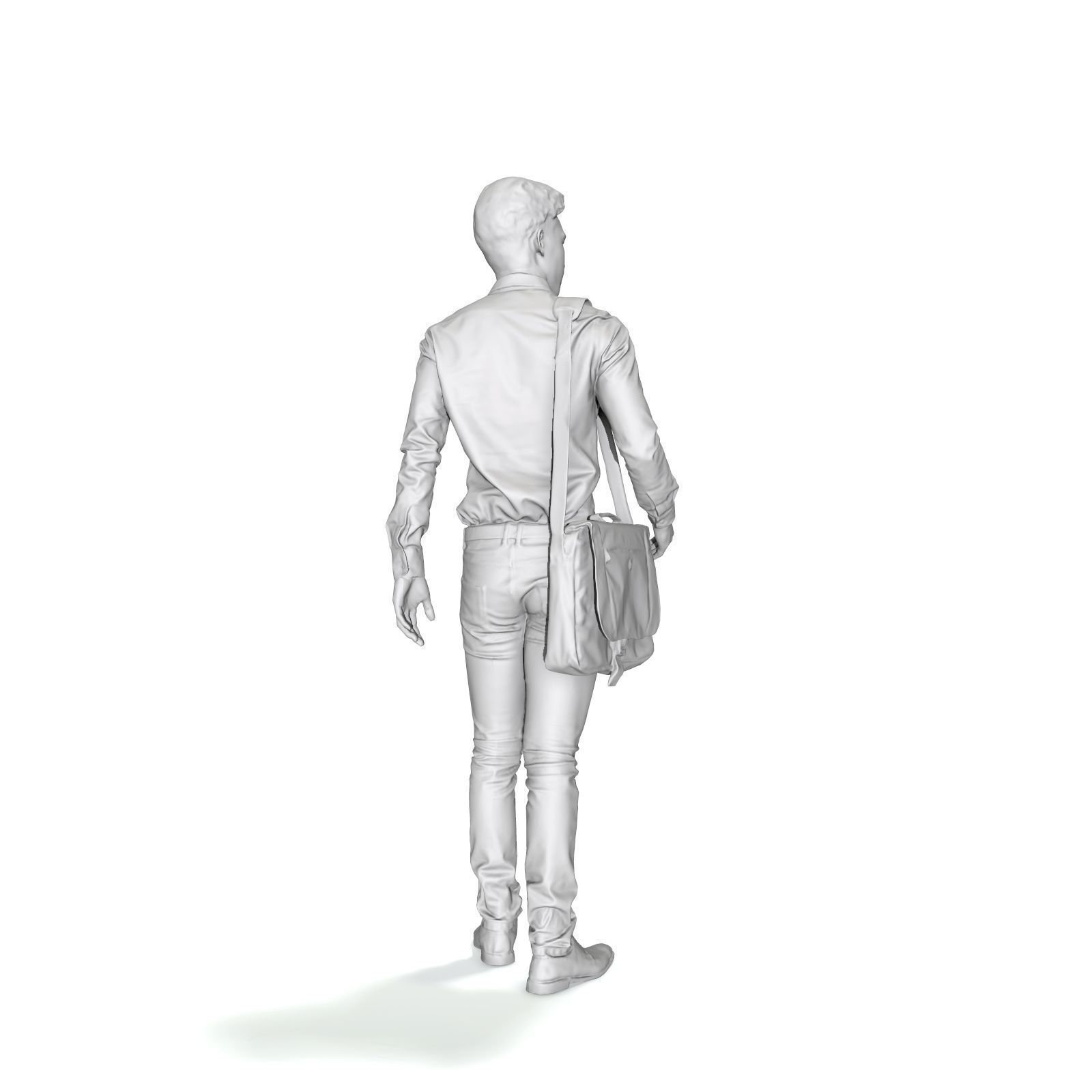 Business Man with Laptop Bag CMan0317-HD2-O02P01-S 3D model_20