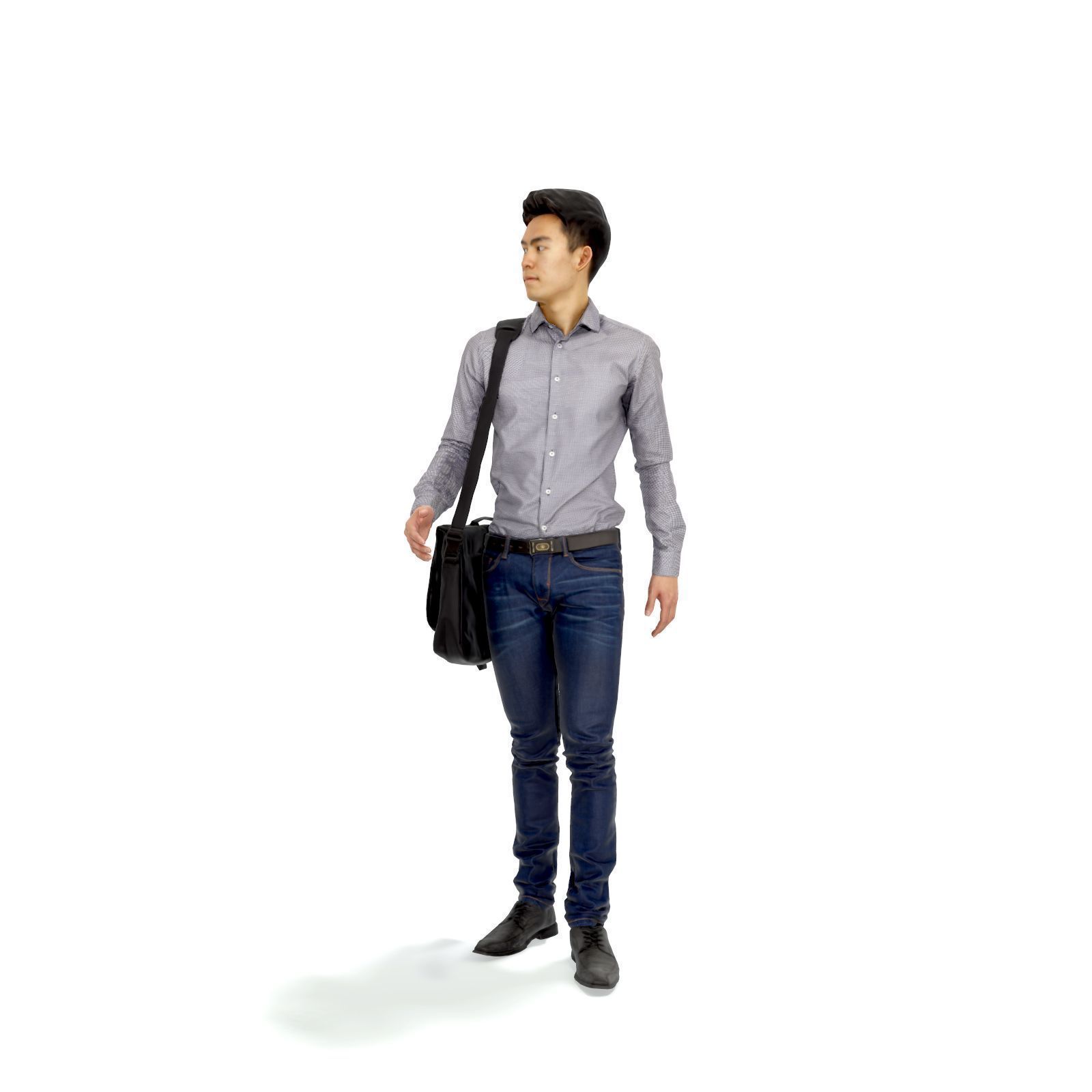 Business Man with Laptop Bag CMan0317-HD2-O02P01-S 3D model_28