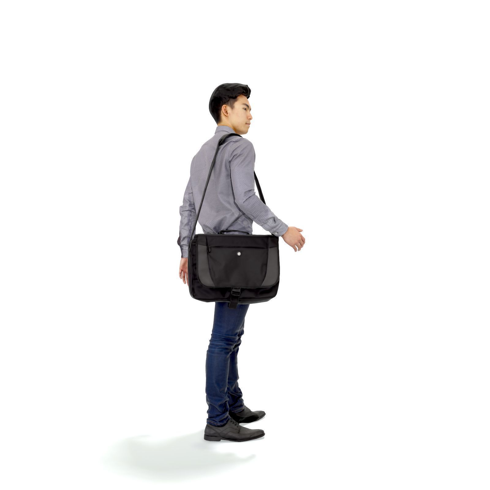 Business Man with Laptop Bag CMan0317-HD2-O02P01-S 3D model_12