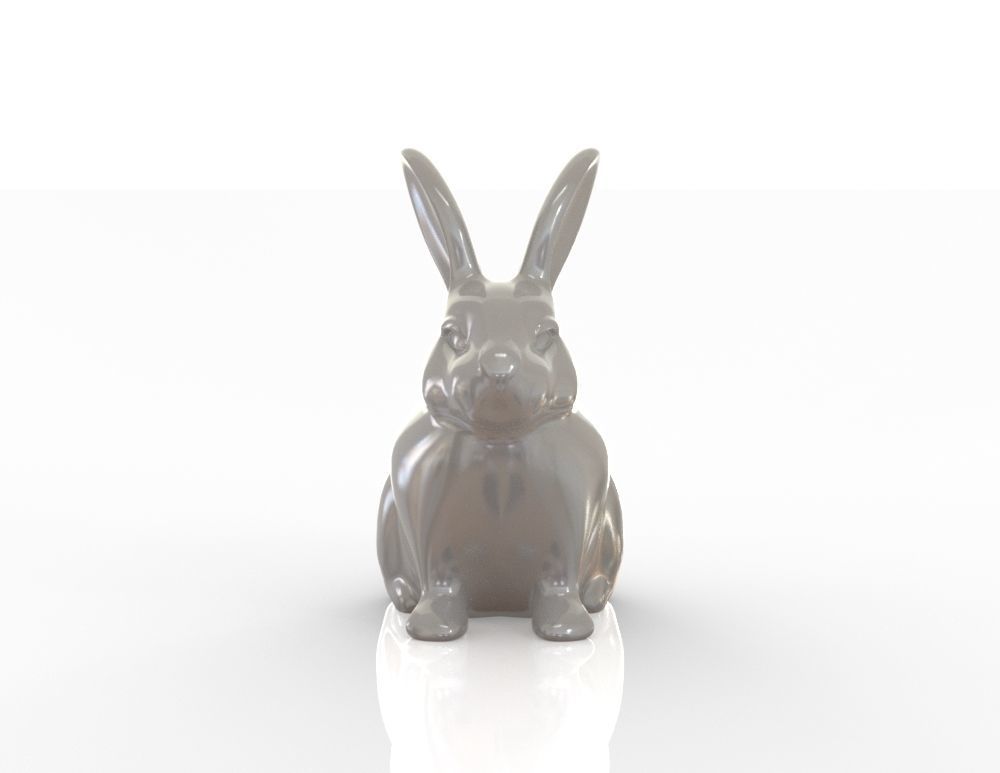 Rabbit 3D print model_7