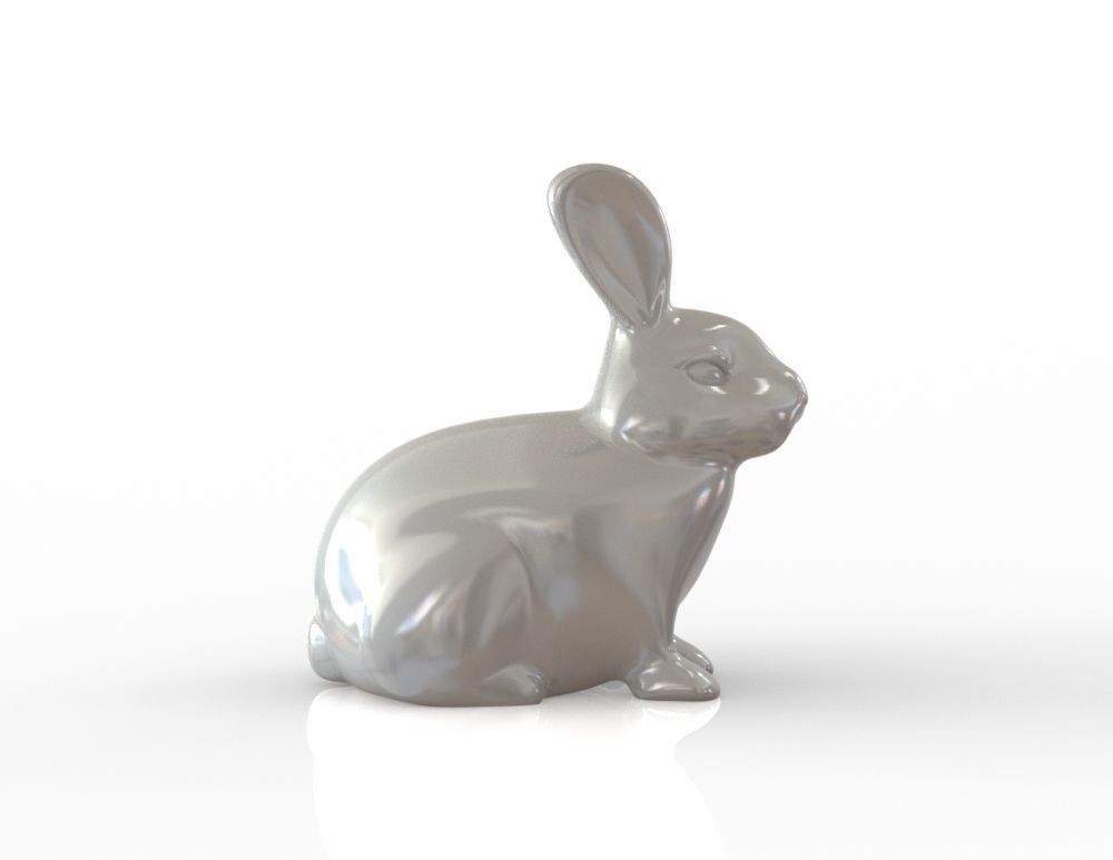 Rabbit 3D print model_5