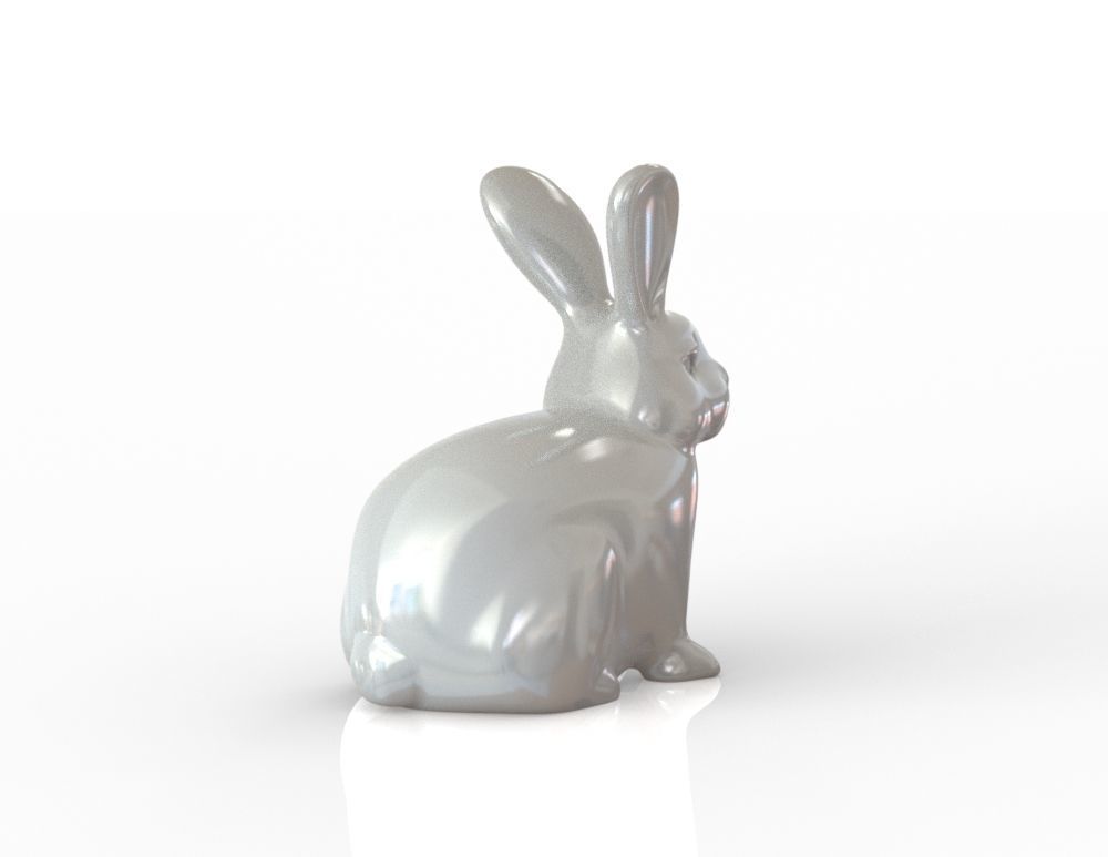 Rabbit 3D print model_4
