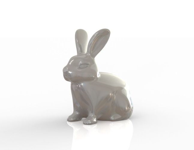 Rabbit 3D print model