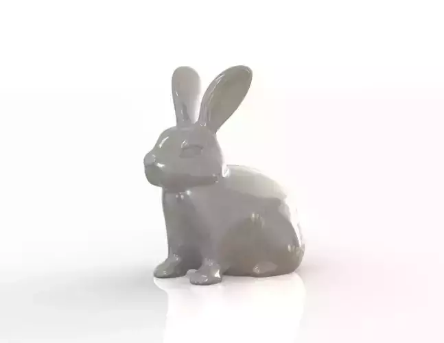 Rabbit 3D print model