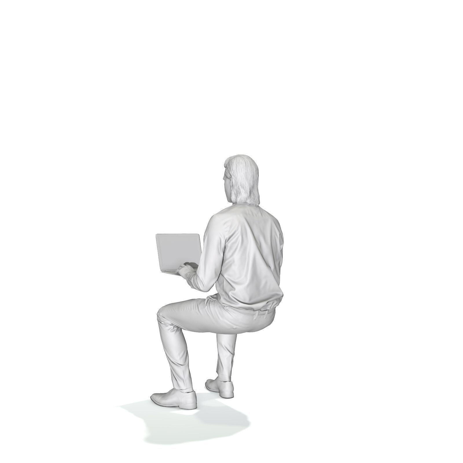 Blonde Business Man at Laptop BMan0315-HD2-O04P01-S 3D model_31