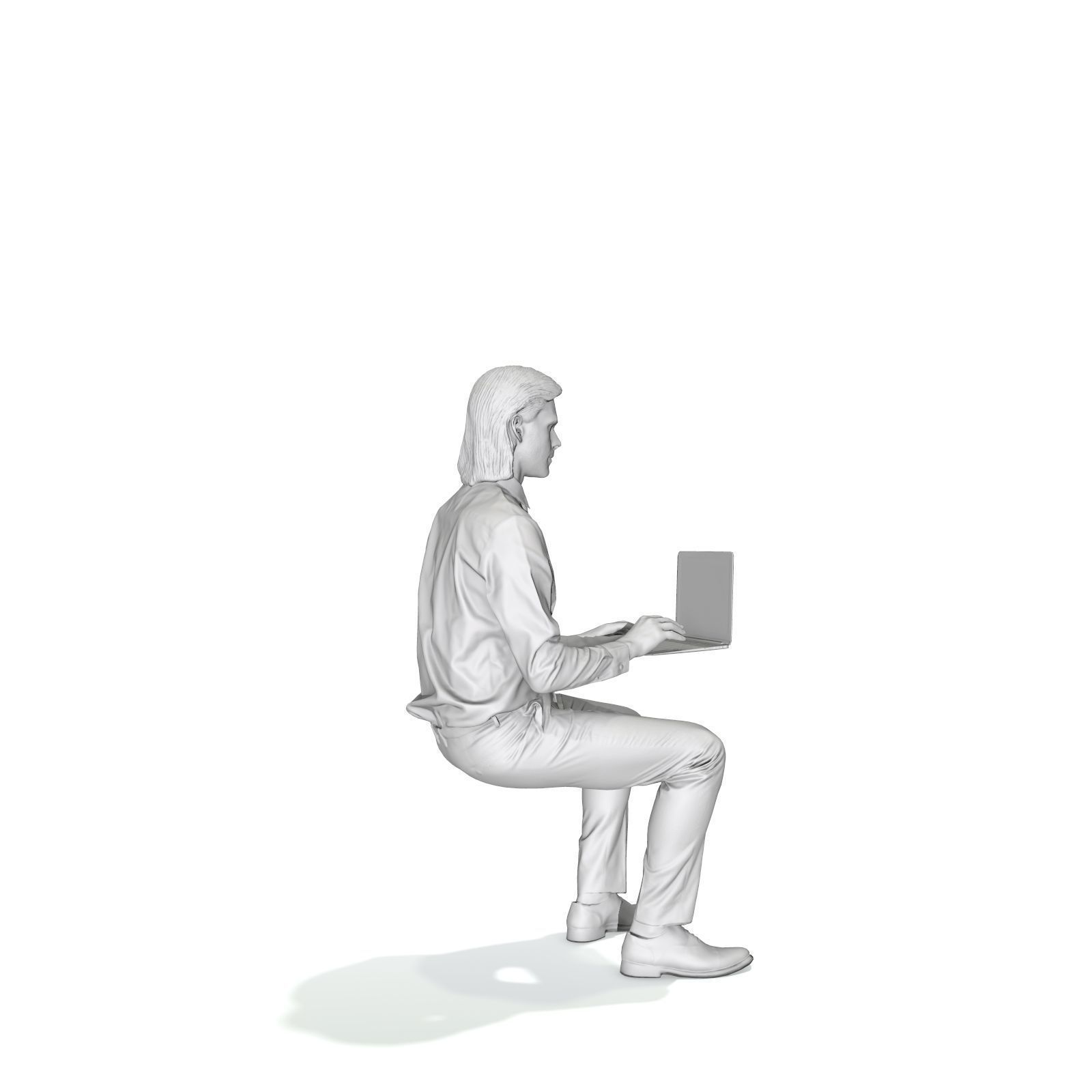 Blonde Business Man at Laptop BMan0315-HD2-O04P01-S 3D model_25