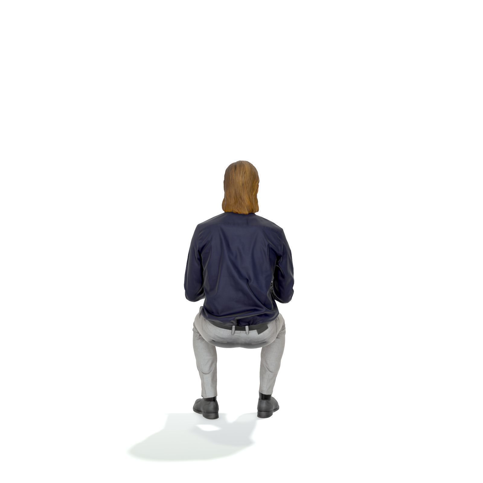 Blonde Business Man at Laptop BMan0315-HD2-O04P01-S 3D model_64