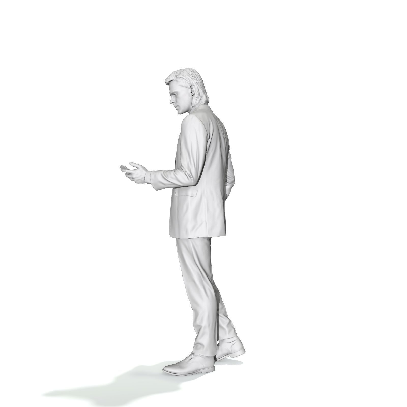 Standing Business Man with Black Suit BMan0315-HD2-O03P01-S 3D model_15