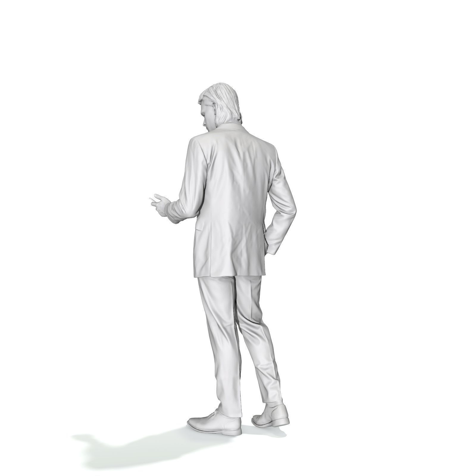 Standing Business Man with Black Suit BMan0315-HD2-O03P01-S 3D model_66