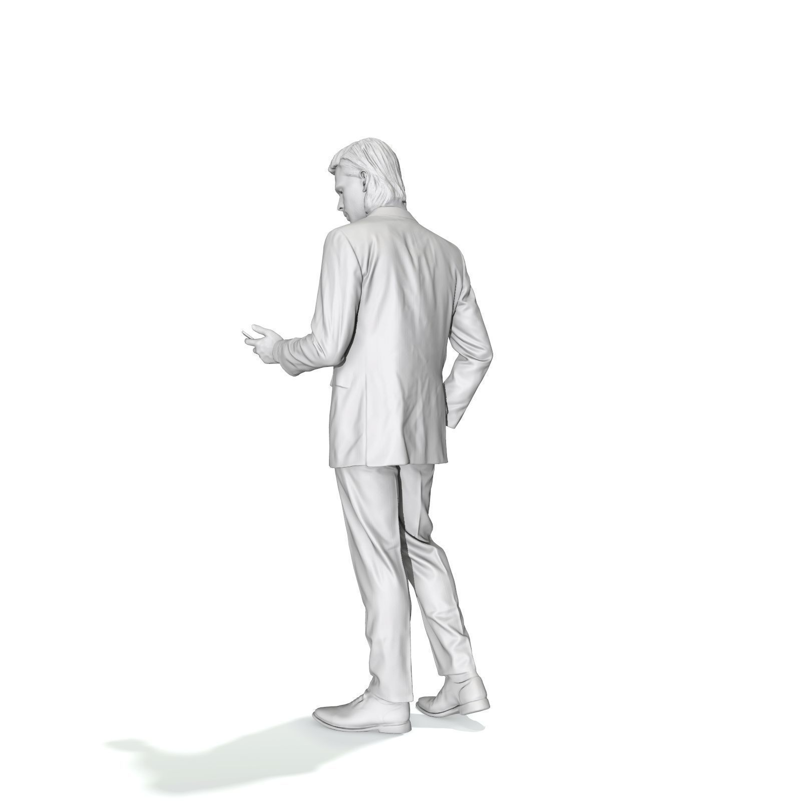 Standing Business Man with Black Suit BMan0315-HD2-O03P01-S 3D model_56