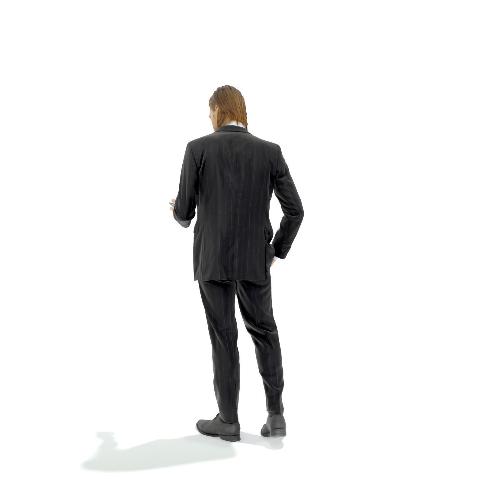 Standing Business Man with Black Suit BMan0315-HD2-O03P01-S 3D model_10