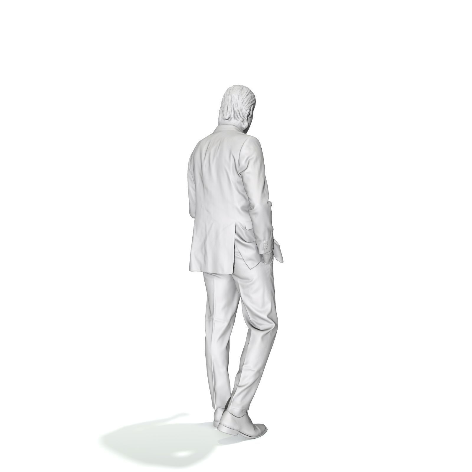 Standing Business Man with Black Suit BMan0315-HD2-O03P01-S 3D model_50