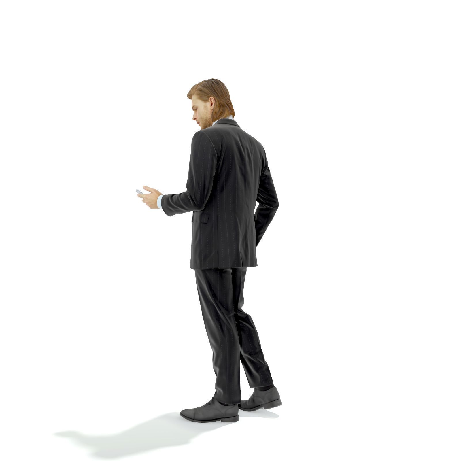 Standing Business Man with Black Suit BMan0315-HD2-O03P01-S 3D model_20