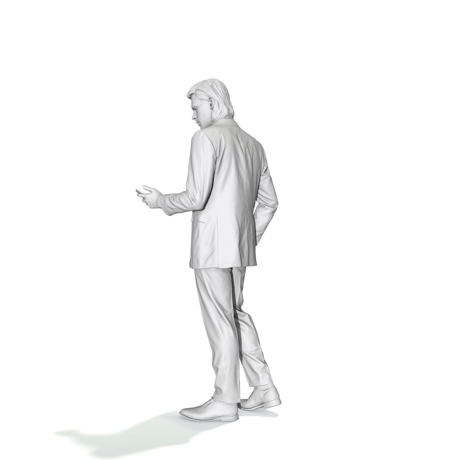 Standing Business Man with Black Suit BMan0315-HD2-O03P01-S 3D model_39