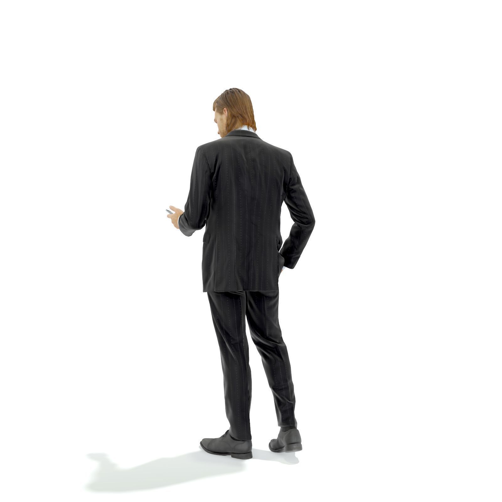 Standing Business Man with Black Suit BMan0315-HD2-O03P01-S 3D model_46