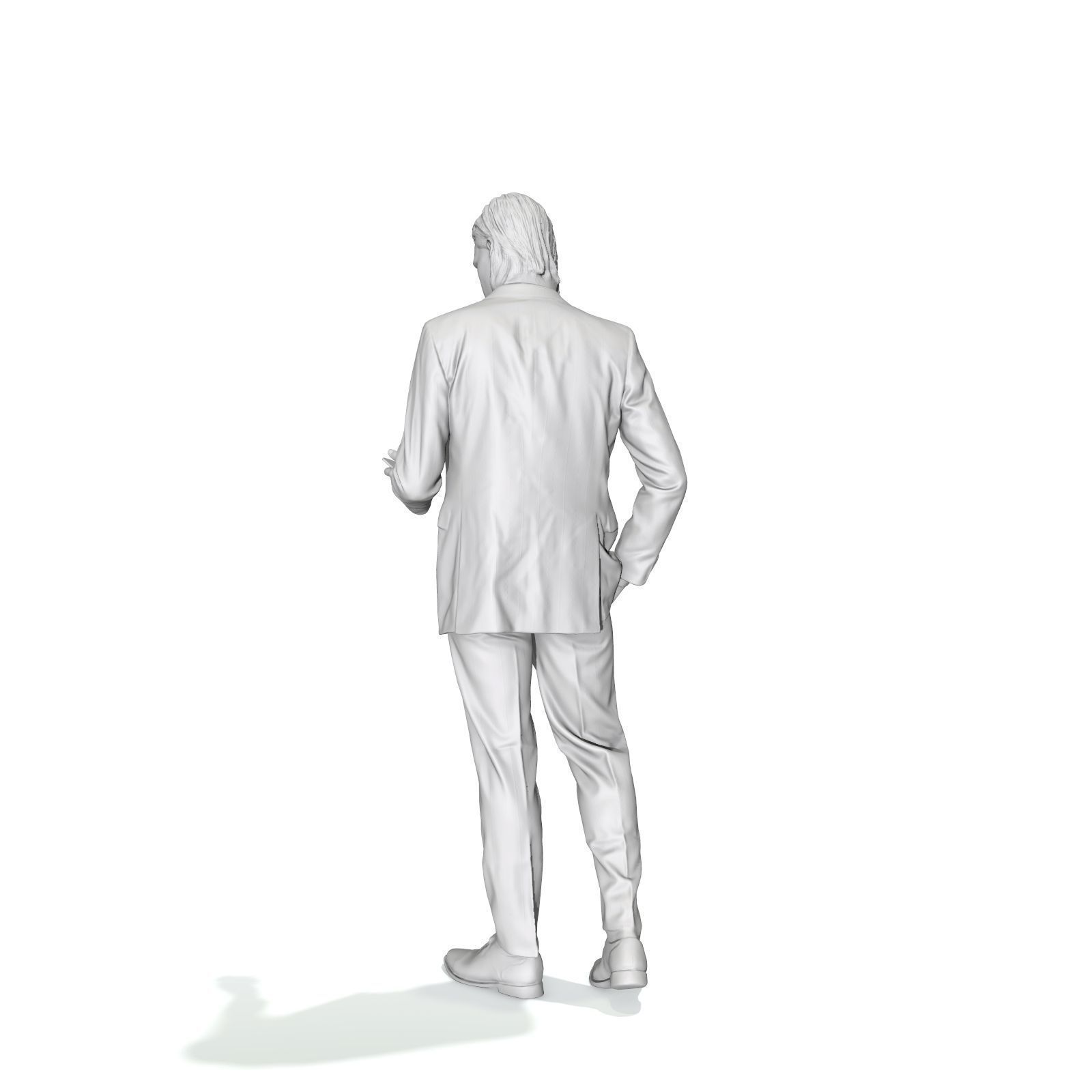 Standing Business Man with Black Suit BMan0315-HD2-O03P01-S 3D model_14