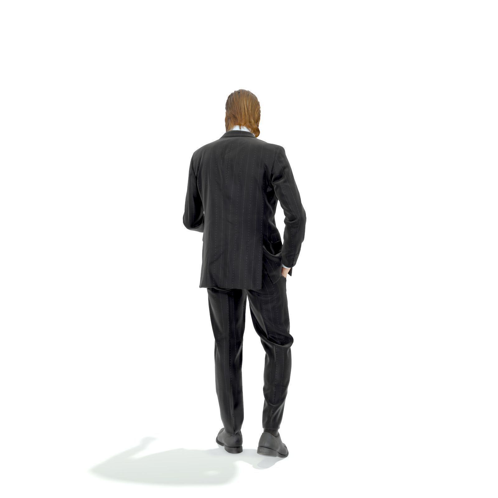Standing Business Man with Black Suit BMan0315-HD2-O03P01-S 3D model_45