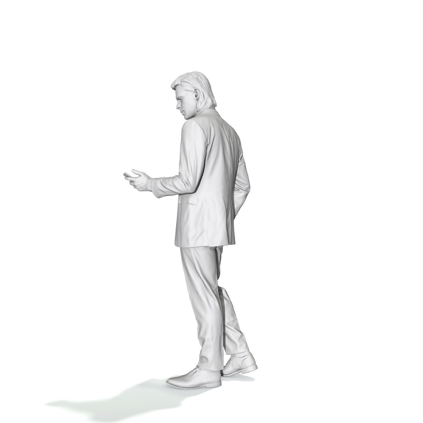 Standing Business Man with Black Suit BMan0315-HD2-O03P01-S 3D model_38