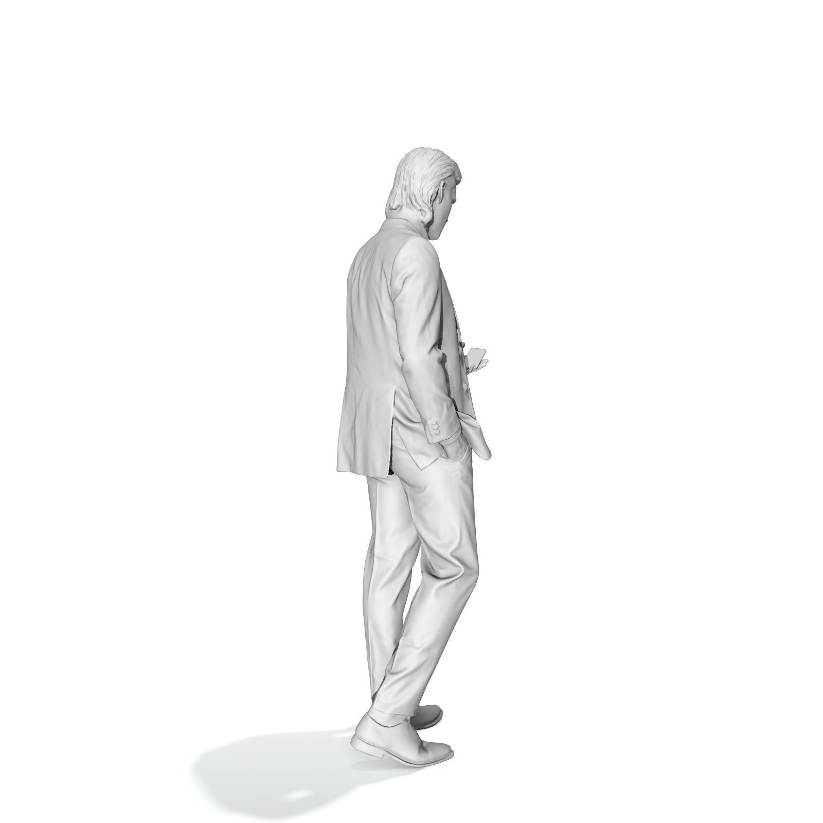 Standing Business Man with Black Suit BMan0315-HD2-O03P01-S 3D model_58