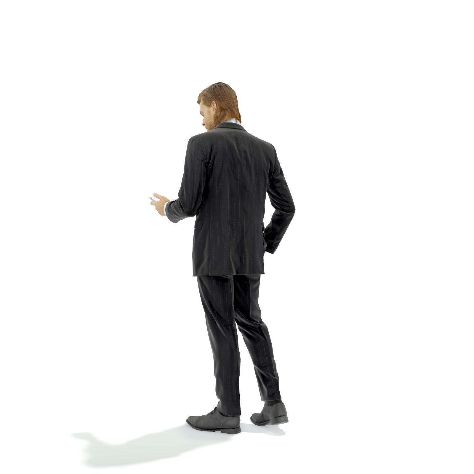 Standing Business Man with Black Suit BMan0315-HD2-O03P01-S 3D model_25