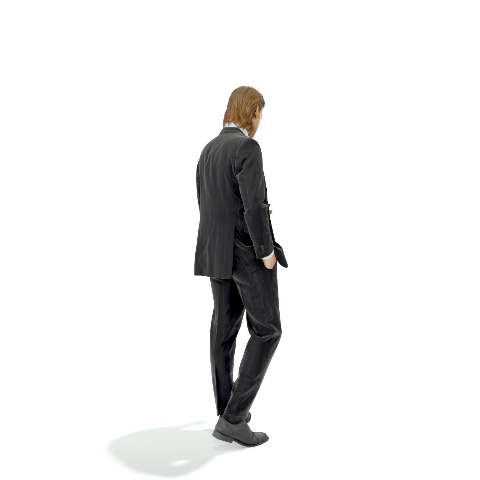 Standing Business Man with Black Suit BMan0315-HD2-O03P01-S 3D model_69