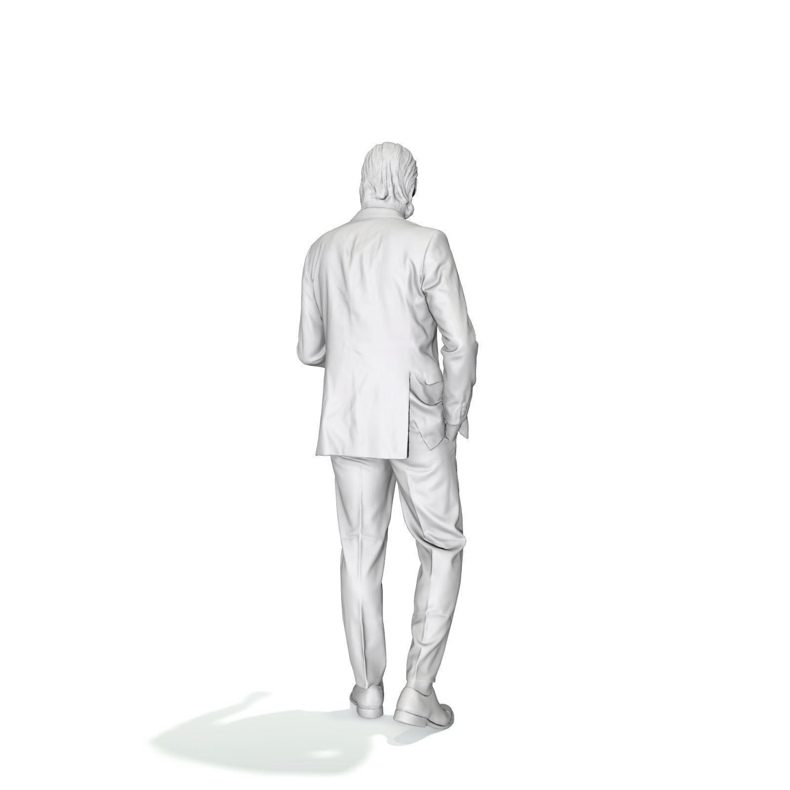 Standing Business Man with Black Suit BMan0315-HD2-O03P01-S 3D model_62