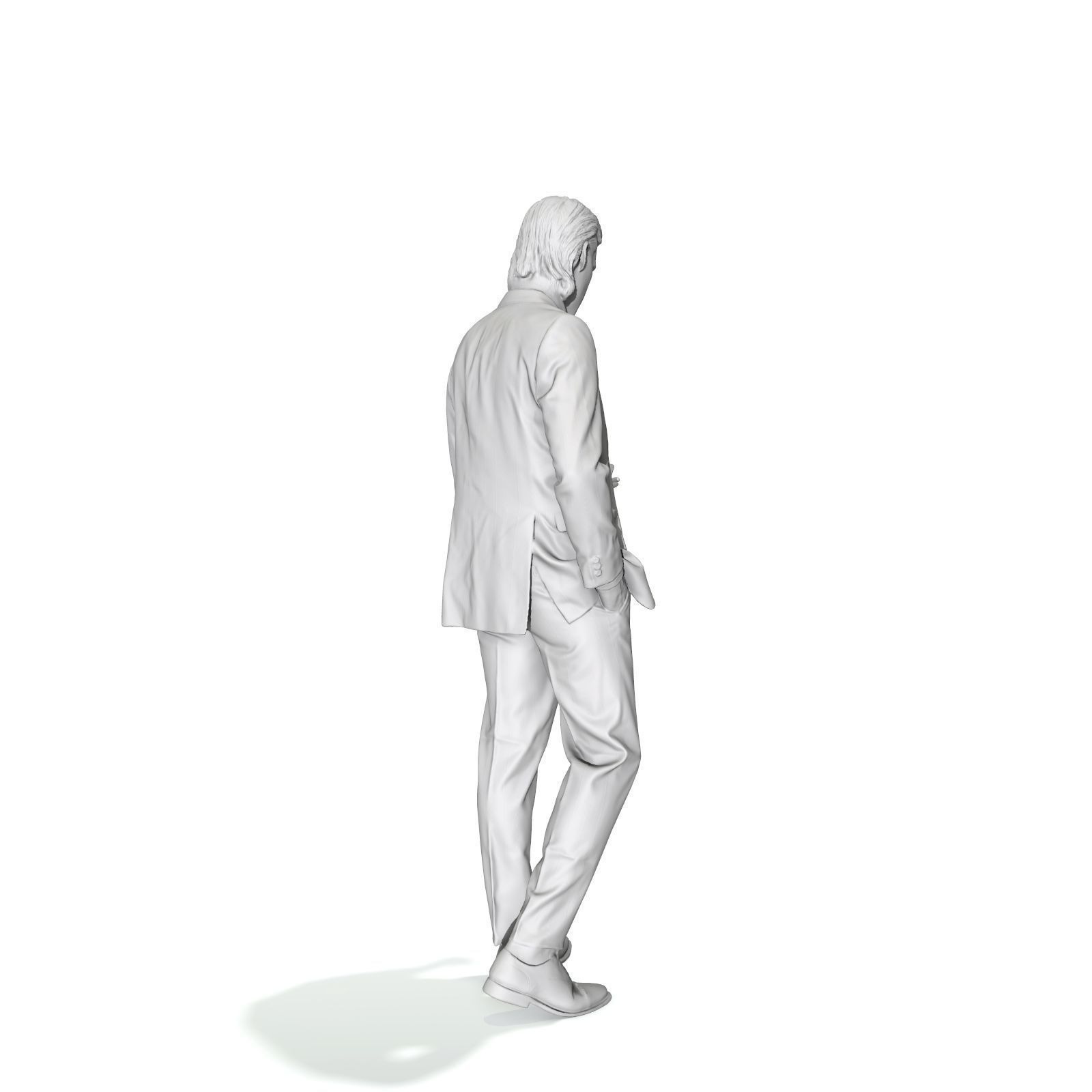 Standing Business Man with Black Suit BMan0315-HD2-O03P01-S 3D model_60