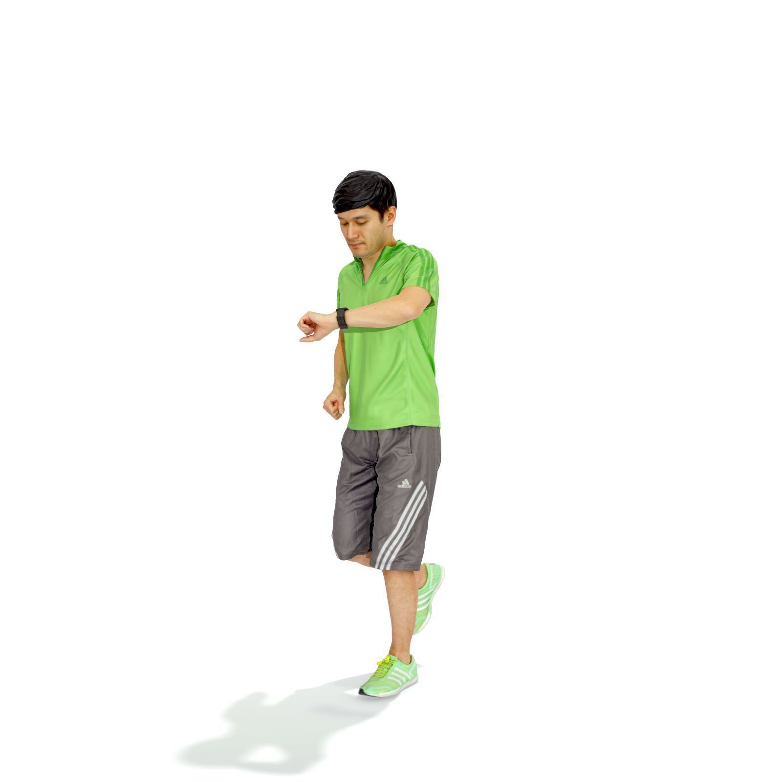 Sporty Running Man in a Hurry SMan0313-HD2-O02P02-S 3D model_9