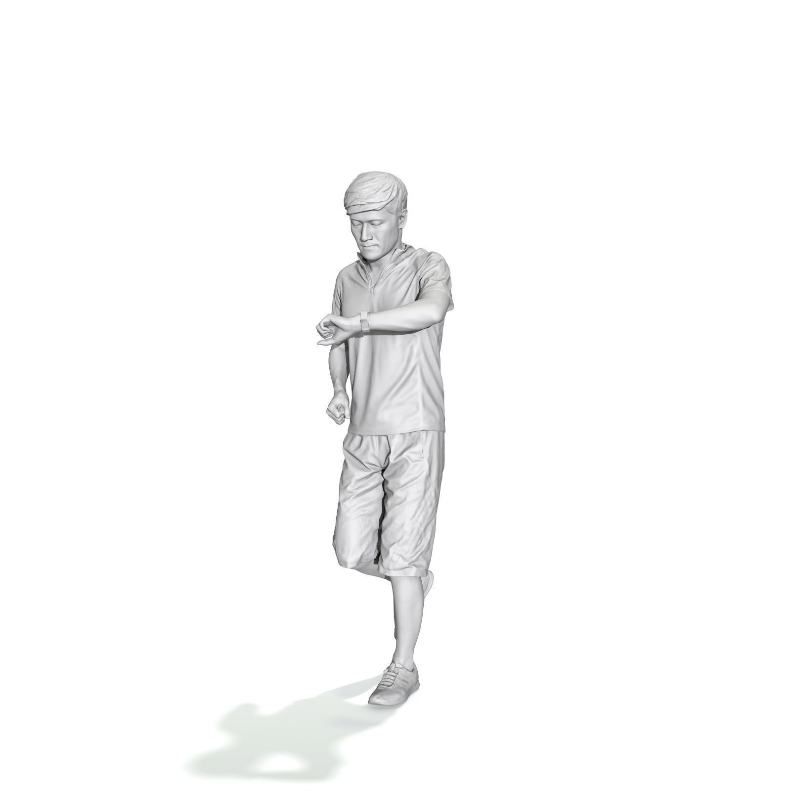 Sporty Running Man in a Hurry SMan0313-HD2-O02P02-S 3D model_34