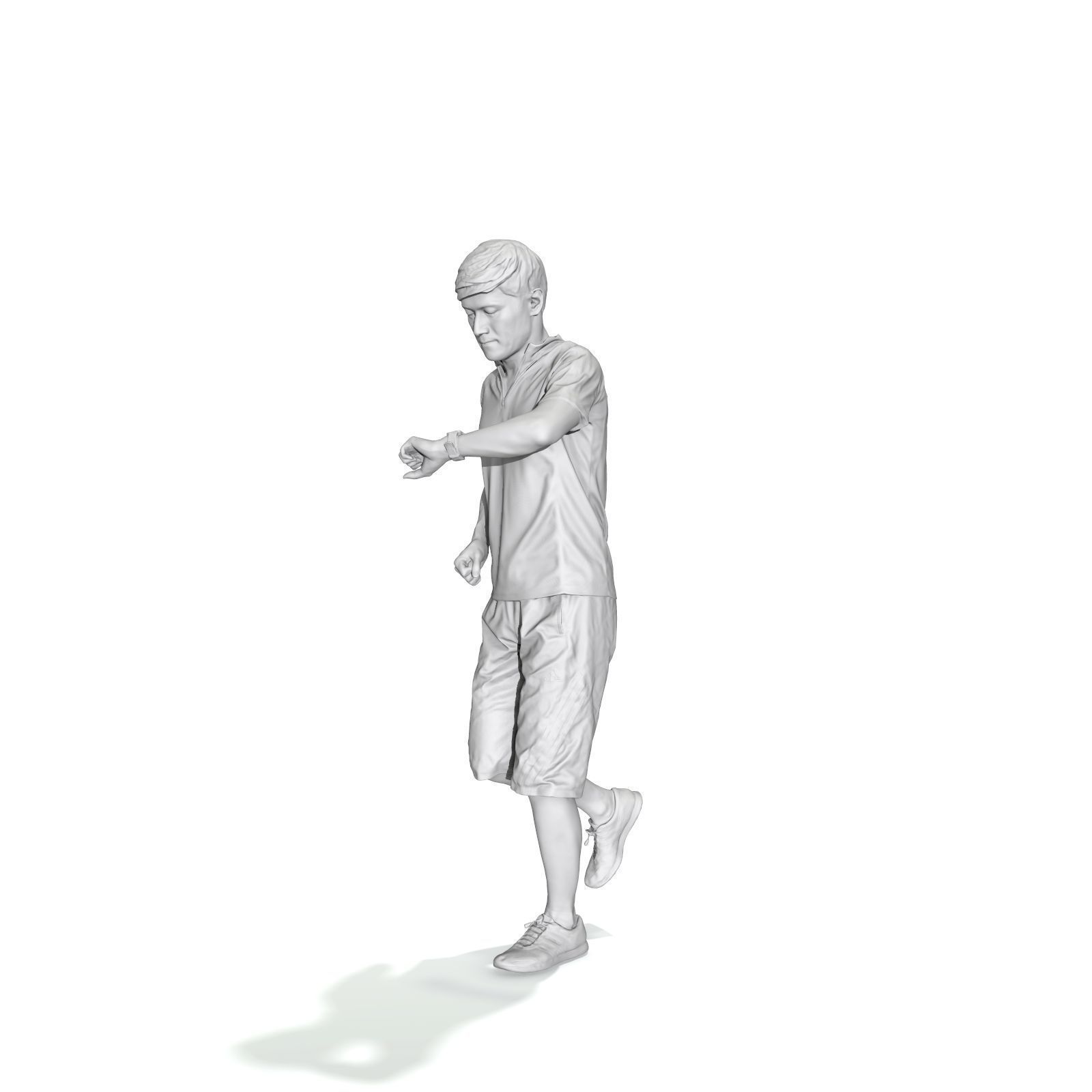 Sporty Running Man in a Hurry SMan0313-HD2-O02P02-S 3D model_12