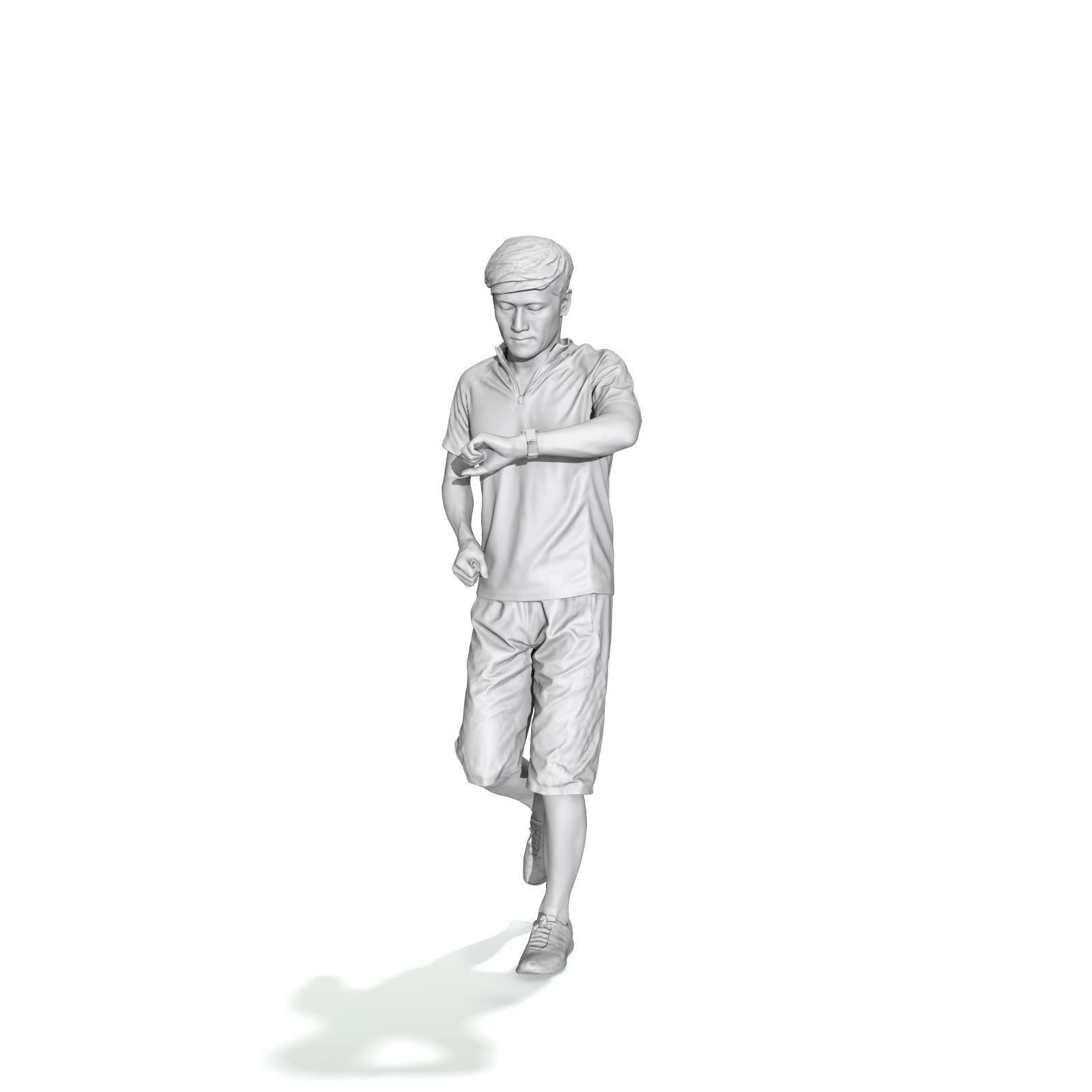 Sporty Running Man in a Hurry SMan0313-HD2-O02P02-S 3D model_63