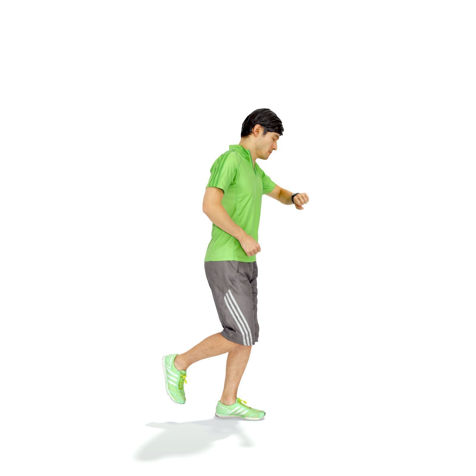 Sporty Running Man in a Hurry SMan0313-HD2-O02P02-S 3D model_15