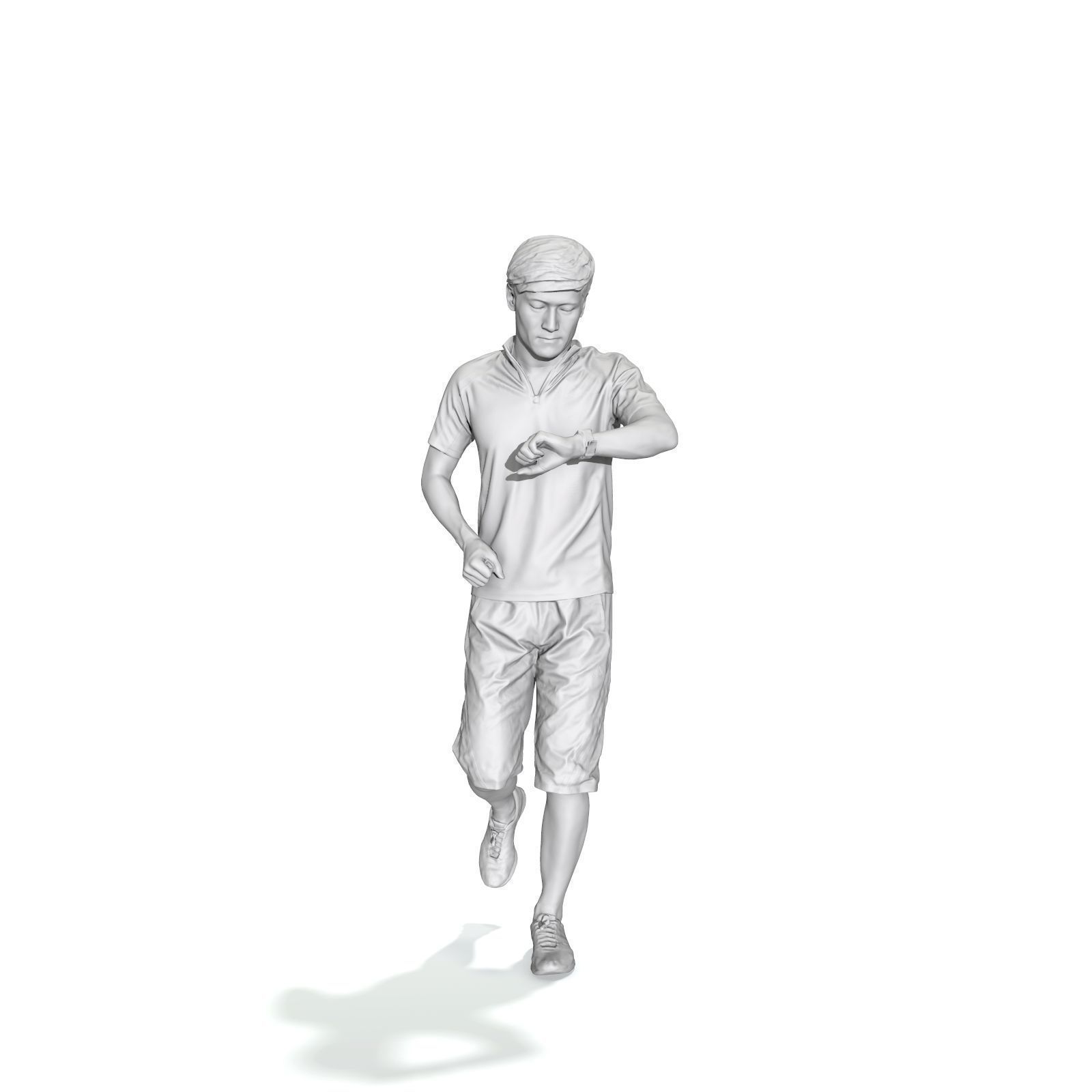 Sporty Running Man in a Hurry SMan0313-HD2-O02P02-S 3D model_13