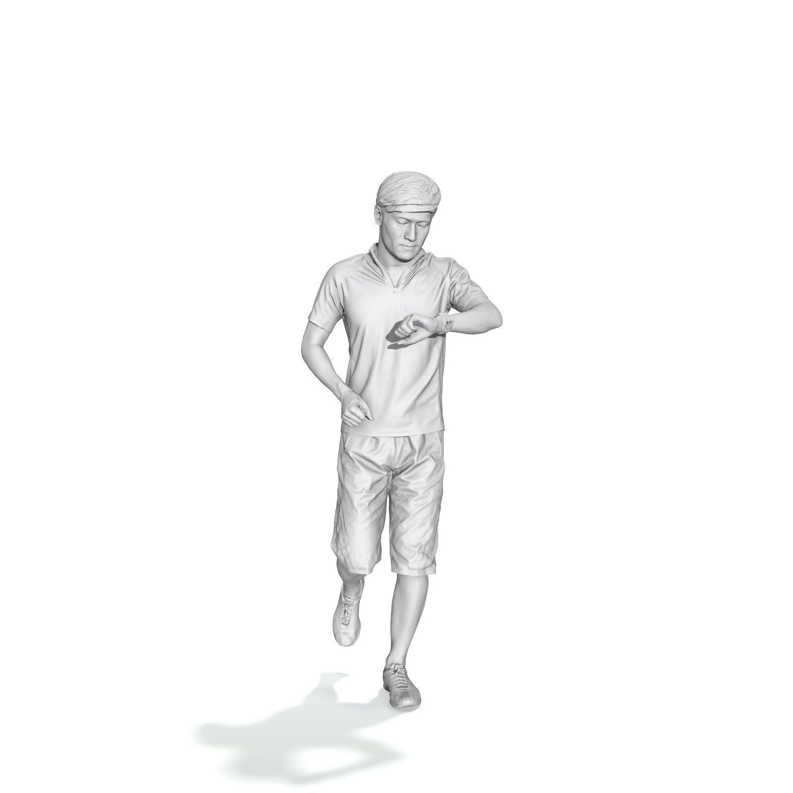 Sporty Running Man in a Hurry SMan0313-HD2-O02P02-S 3D model_5