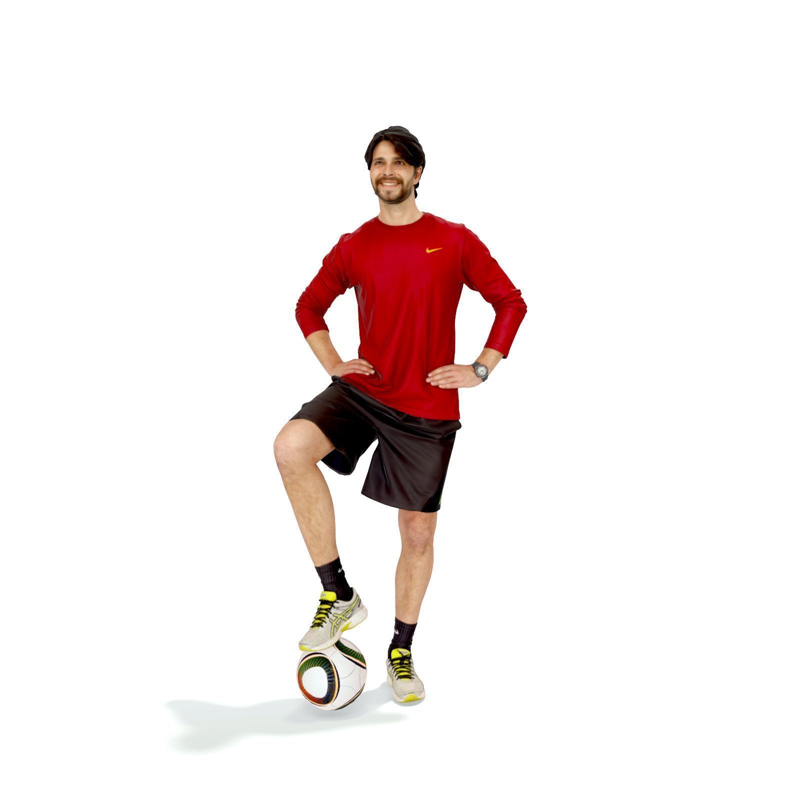 Football Player with Red T-Shirt SMan0312-HD2-O04P01-S 3D model_55