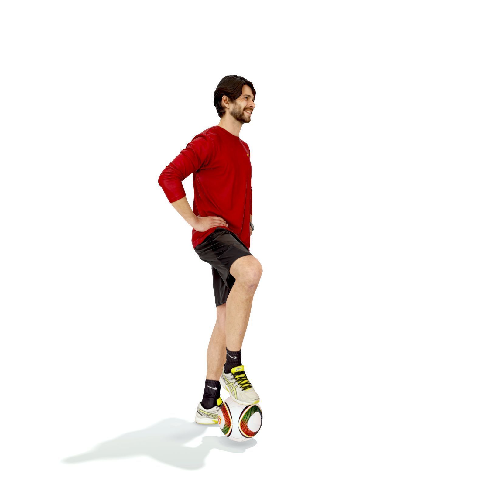 Football Player with Red T-Shirt SMan0312-HD2-O04P01-S 3D model_69