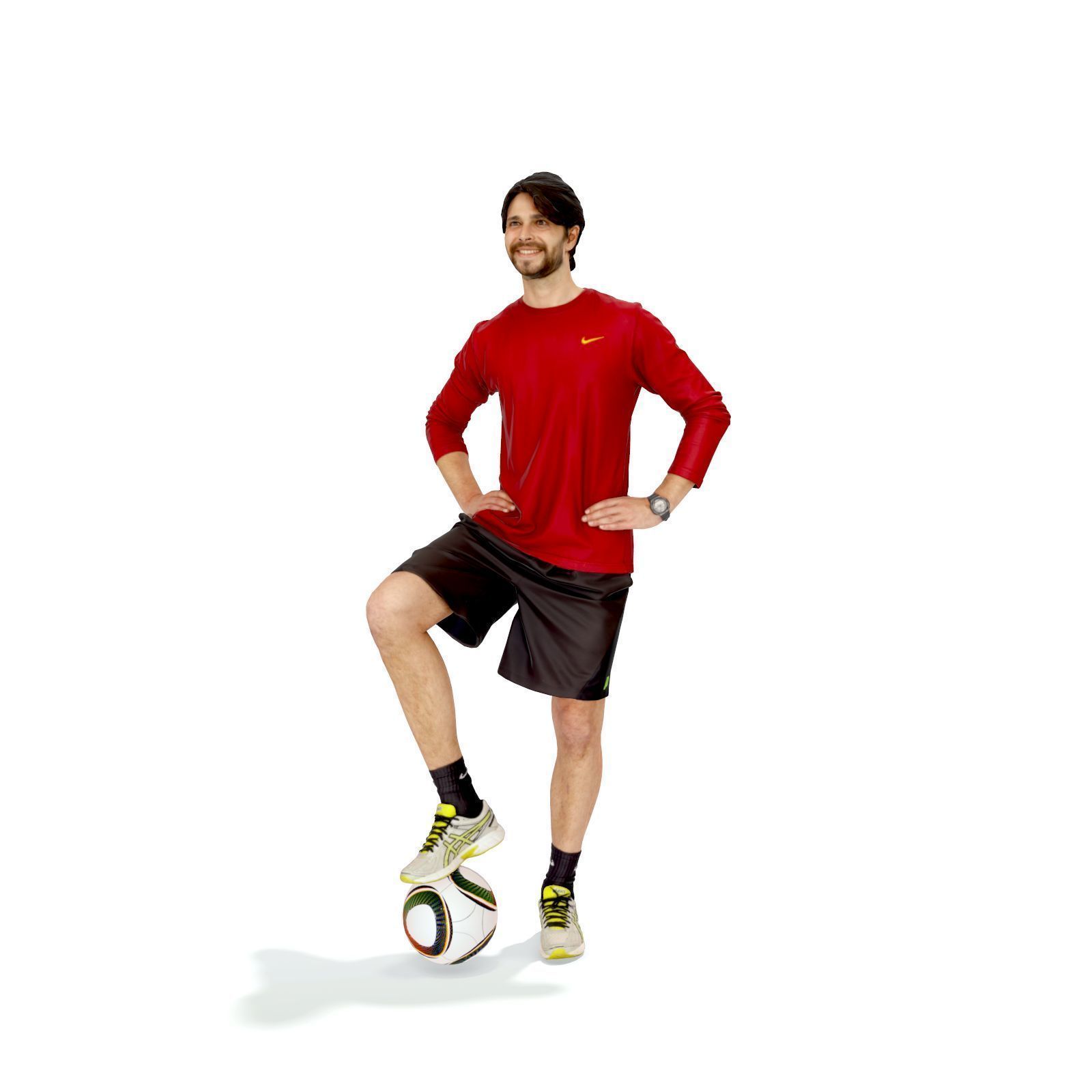 Football Player with Red T-Shirt SMan0312-HD2-O04P01-S 3D model_51