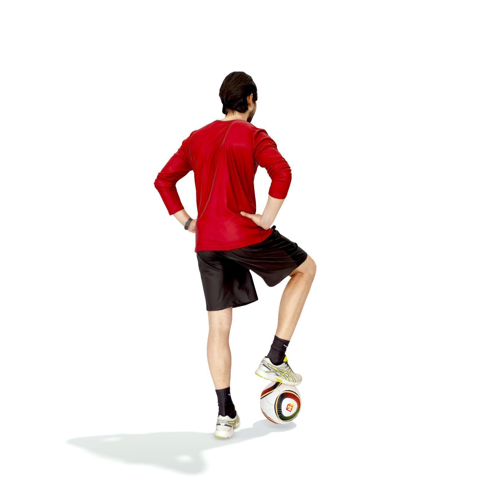 Football Player with Red T-Shirt SMan0312-HD2-O04P01-S 3D model_44