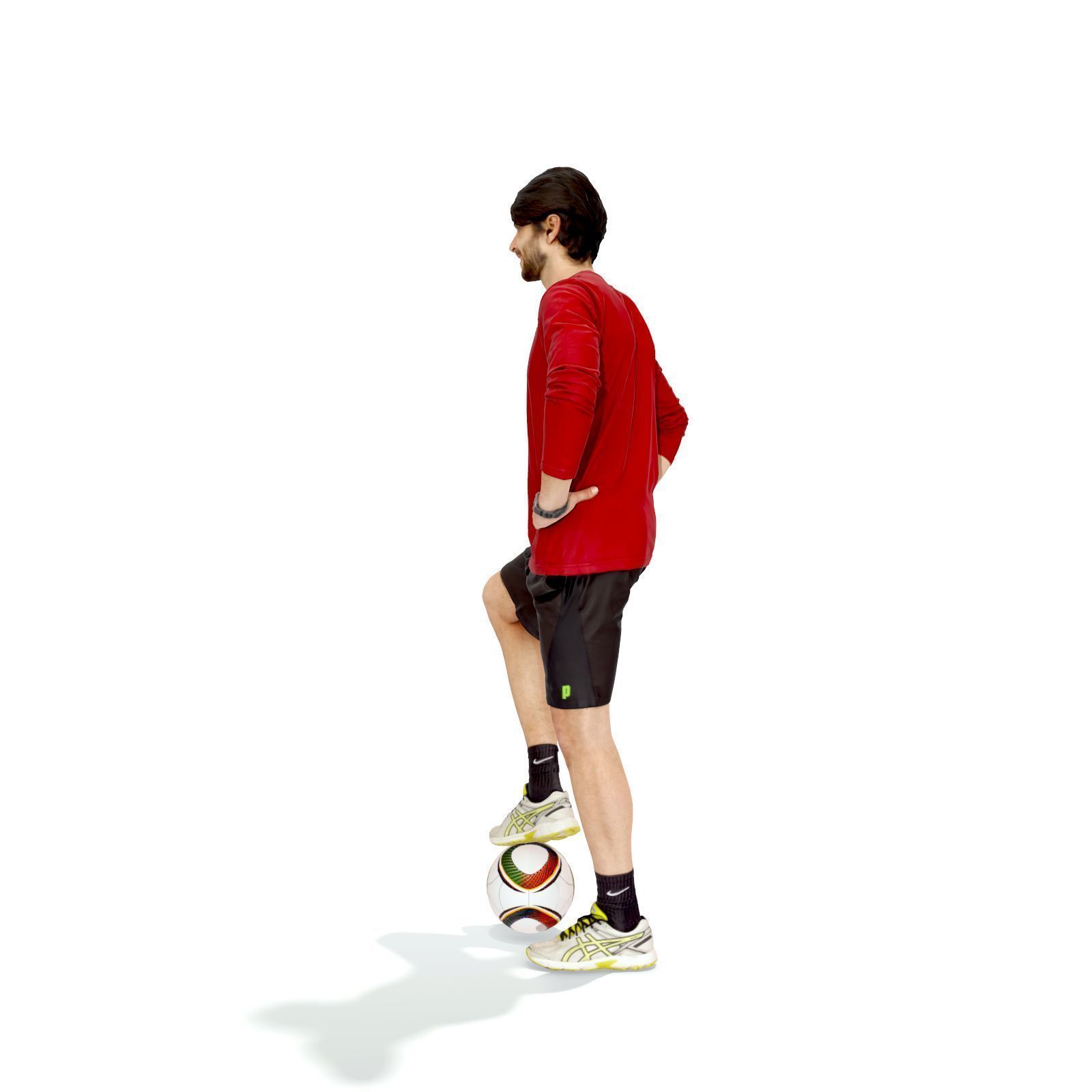 Football Player with Red T-Shirt SMan0312-HD2-O04P01-S 3D model_28