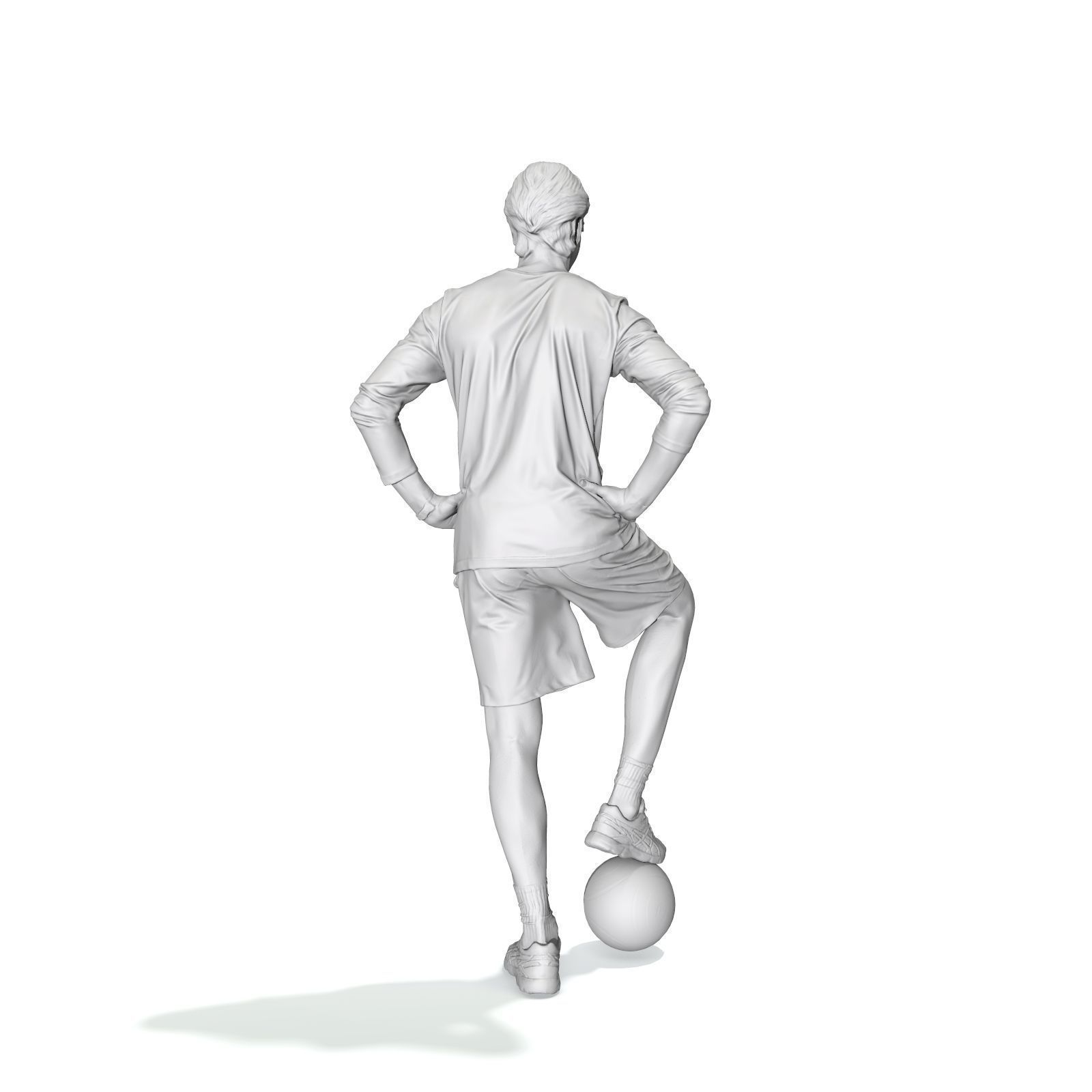 Football Player with Red T-Shirt SMan0312-HD2-O04P01-S 3D model_21