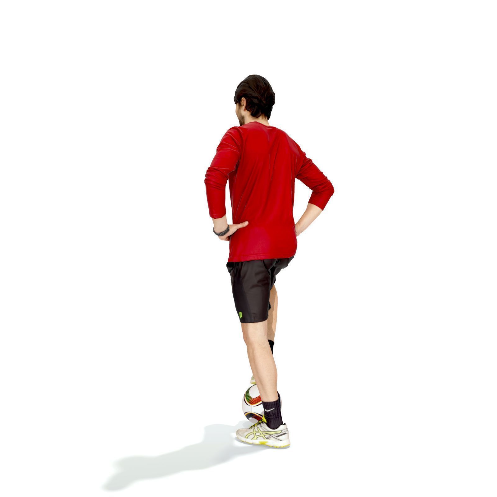 Football Player with Red T-Shirt SMan0312-HD2-O04P01-S 3D model_31